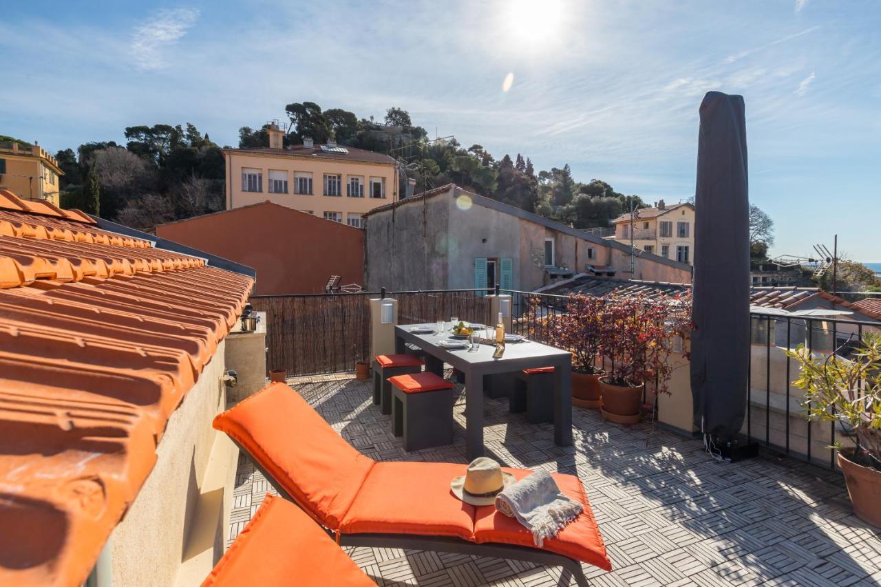 Le Château - THE MOST BEAUTIFUL SIGHT IN OLD TOWN, private terrace Nice Exterior foto