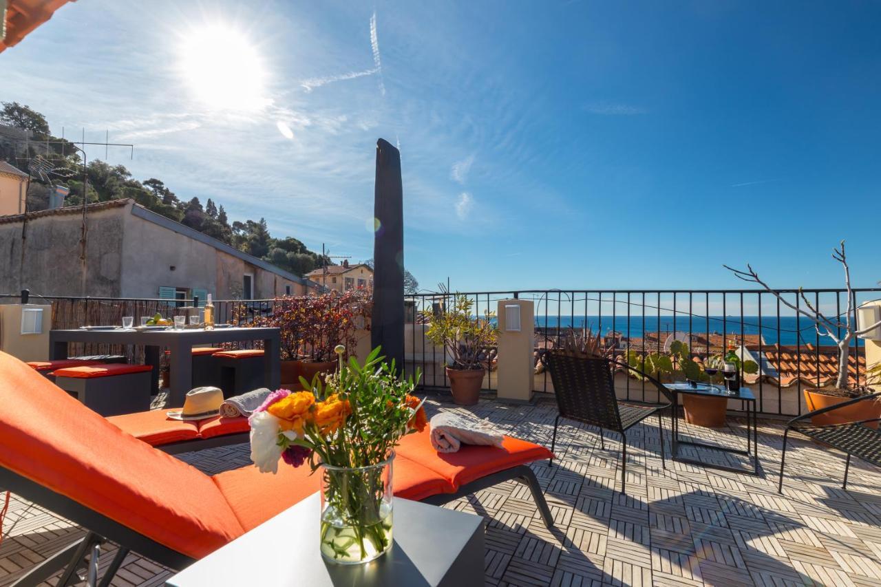 Le Château - THE MOST BEAUTIFUL SIGHT IN OLD TOWN, private terrace Nice Exterior foto